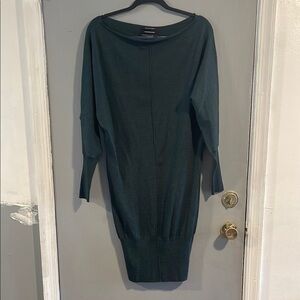 CLUB MONACO 100%‎ merino wool LS dress S